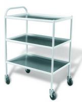 Столик процедурный передвижной (3 стеклянные полки)