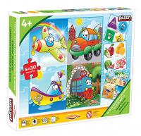 Развивающие пазлы "Транспорт"